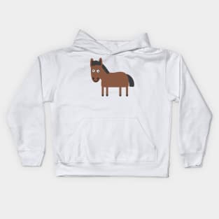 Silly Looking Hourse| Lilla The Lamb Kids Hoodie